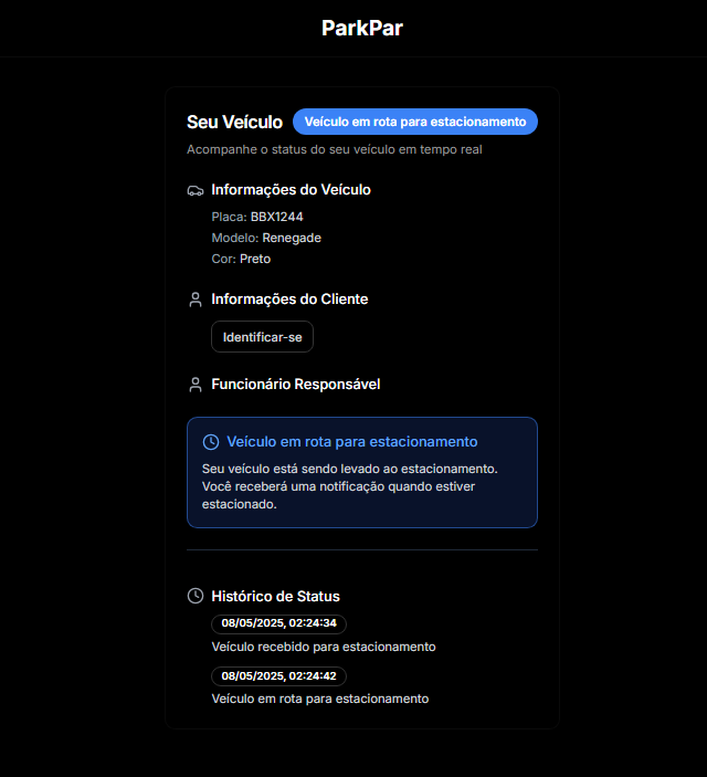 Aplicativo para clientes